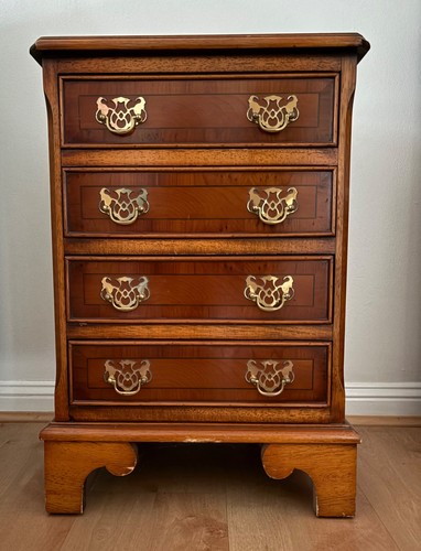 Yew reproduction drawer unit - reproduction,