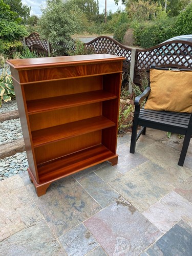 Yew wood bookcase - yew,