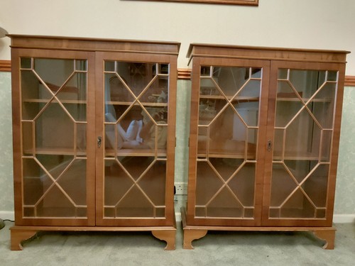 Pair yew reproduction - of,